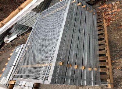 galvanized screens gate